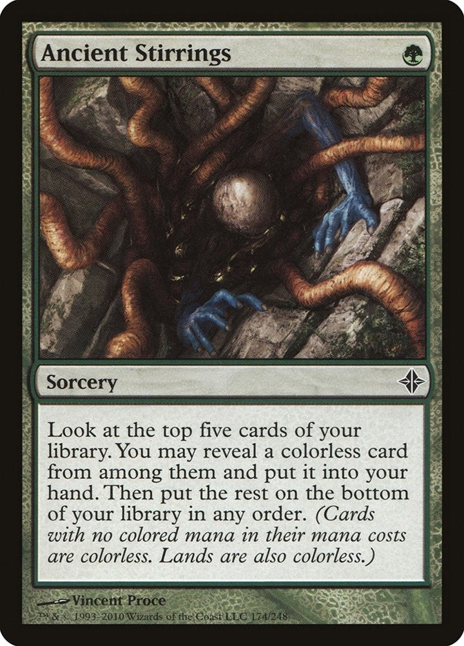 Image for Ancient Stirrings (174) (ROE) - Magic: The Gathering