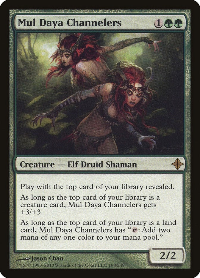 Image for Mul Daya Channelers (198) (ROE) - Magic: The Gathering