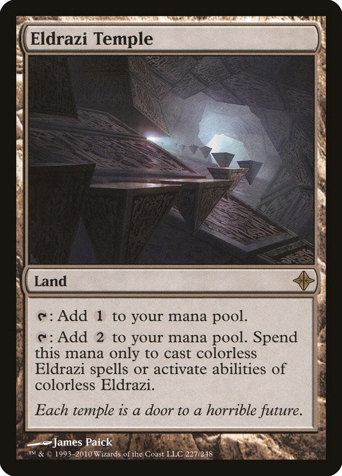 Image for Eldrazi Temple (227) (ROE) - Magic: The Gathering