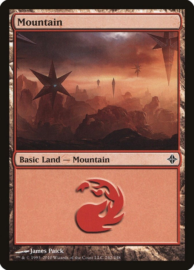 Image for Mountain (242) (242) (ROE) - Magic: The Gathering