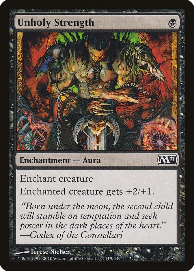 Image for Unholy Strength (119) (M11) - Magic: The Gathering