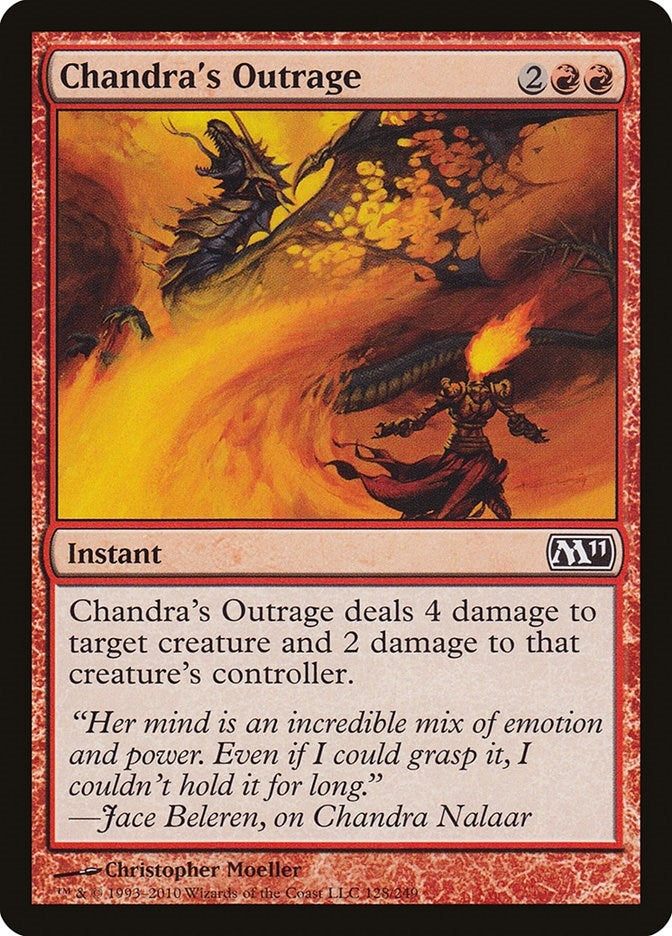 Image for Chandra's Outrage (128) (M11) - Magic: The Gathering