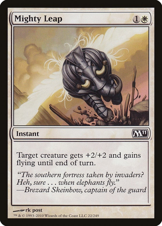 Image for Mighty Leap (22) (M11) - Magic: The Gathering