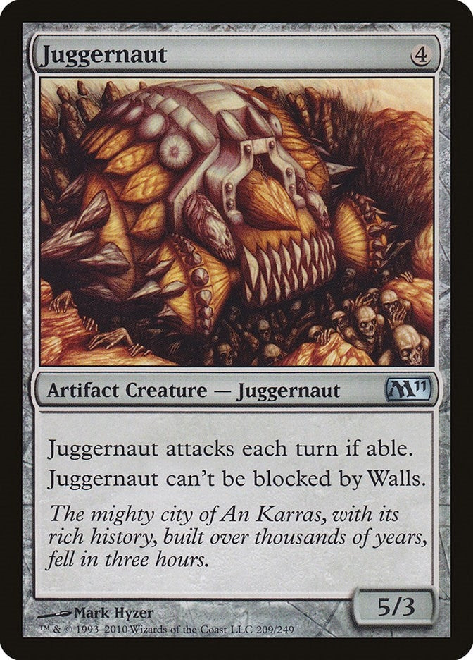Image for Juggernaut (209) (M11) - Magic: The Gathering