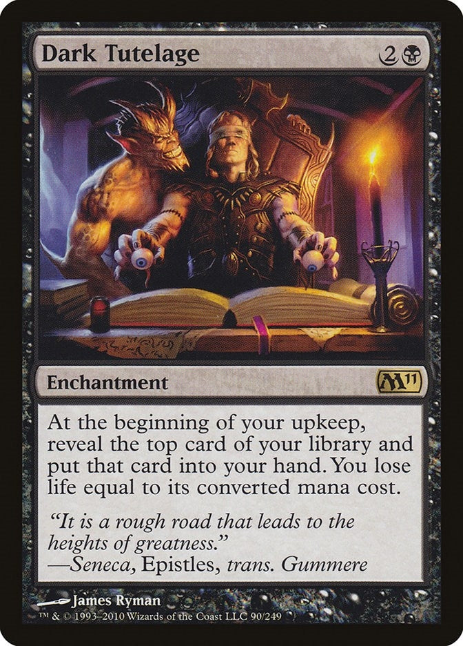 Image for Dark Tutelage (90) (M11) - Magic: The Gathering