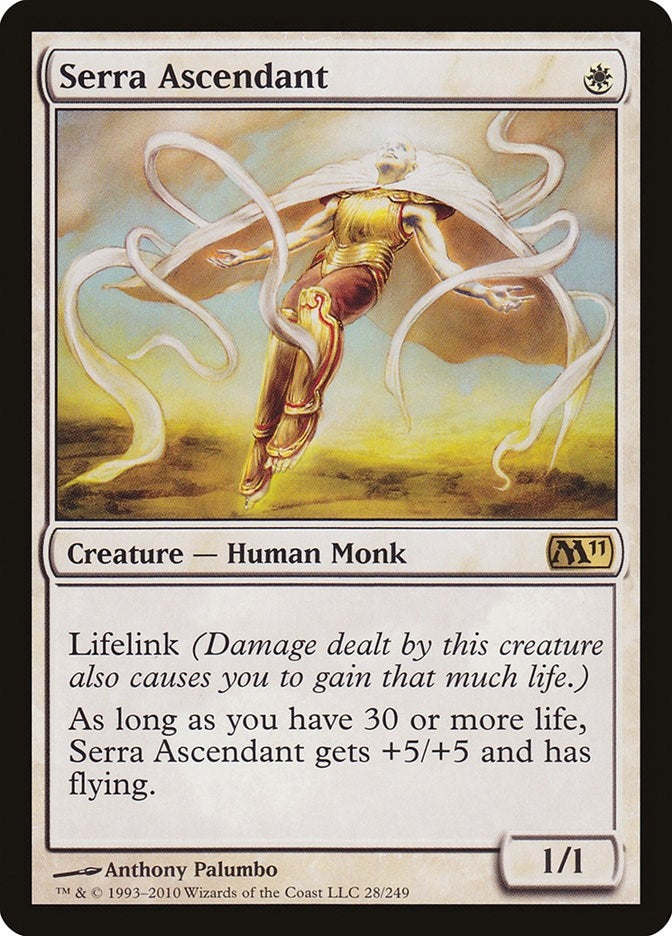 Image for Serra Ascendant (28) (M11) - Magic: The Gathering