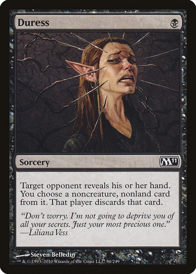 Image for Duress (96) (M11) - Magic: The Gathering