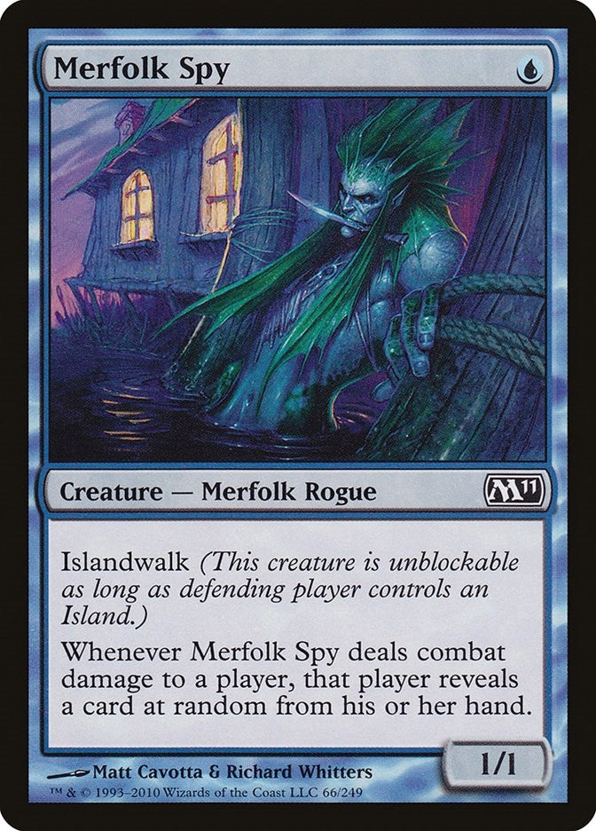 Image for Merfolk Spy (66) (M11) - Magic: The Gathering