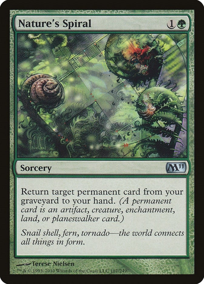 Image for Nature's Spiral (187) (M11) - Magic: The Gathering