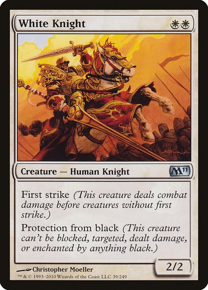 Image for White Knight (39) (M11) - Magic: The Gathering
