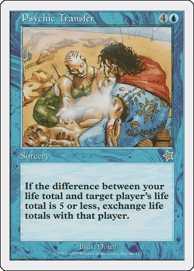 Image for Psychic Transfer (46) - Magic: The Gathering
