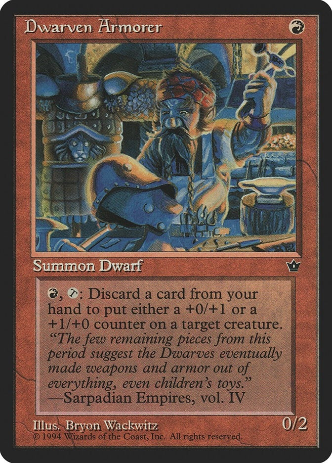 Image for Dwarven Armorer - Magic: The Gathering