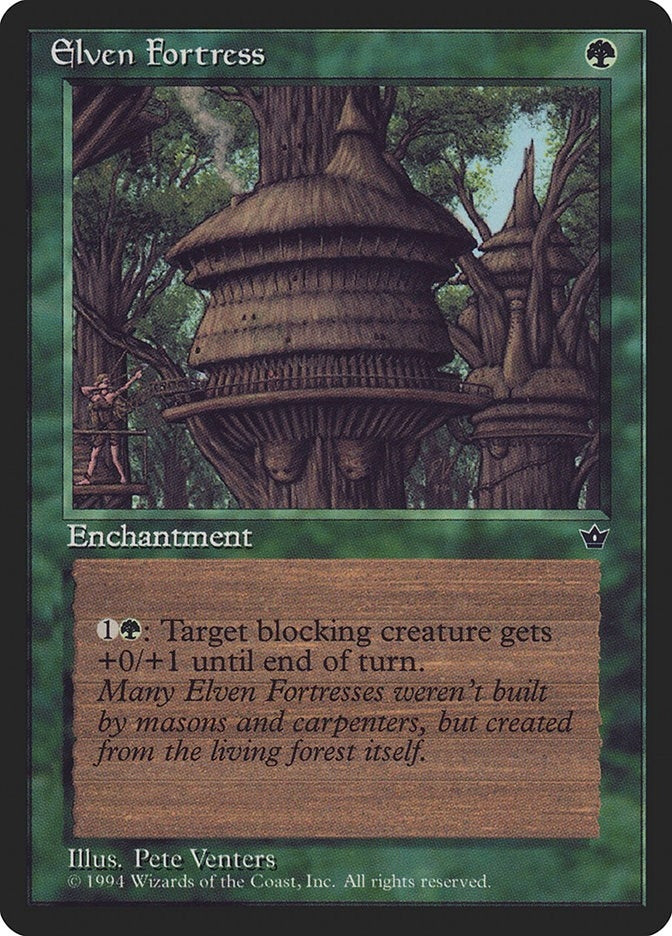 Image for Elven Fortress (Venters) - Magic: The Gathering