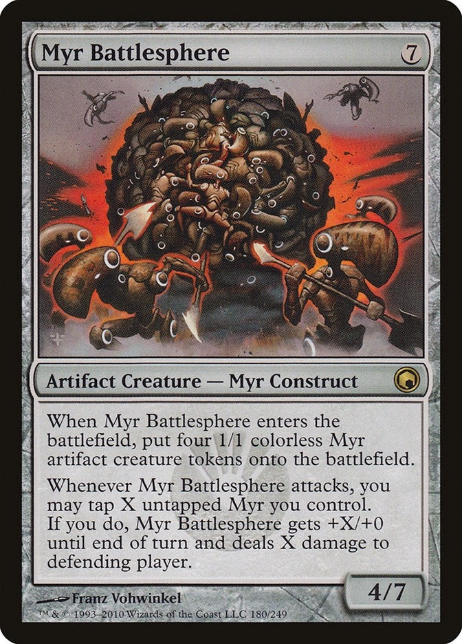 Image for Myr Battlesphere (180) - Magic: The Gathering