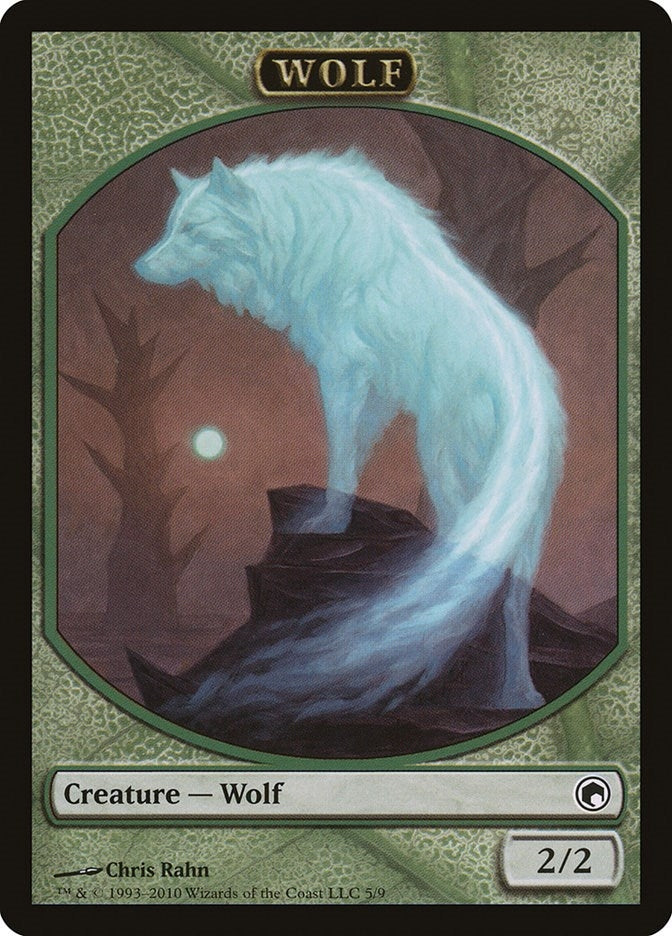 Image for Wolf Token (5) (SOM) - Magic: The Gathering