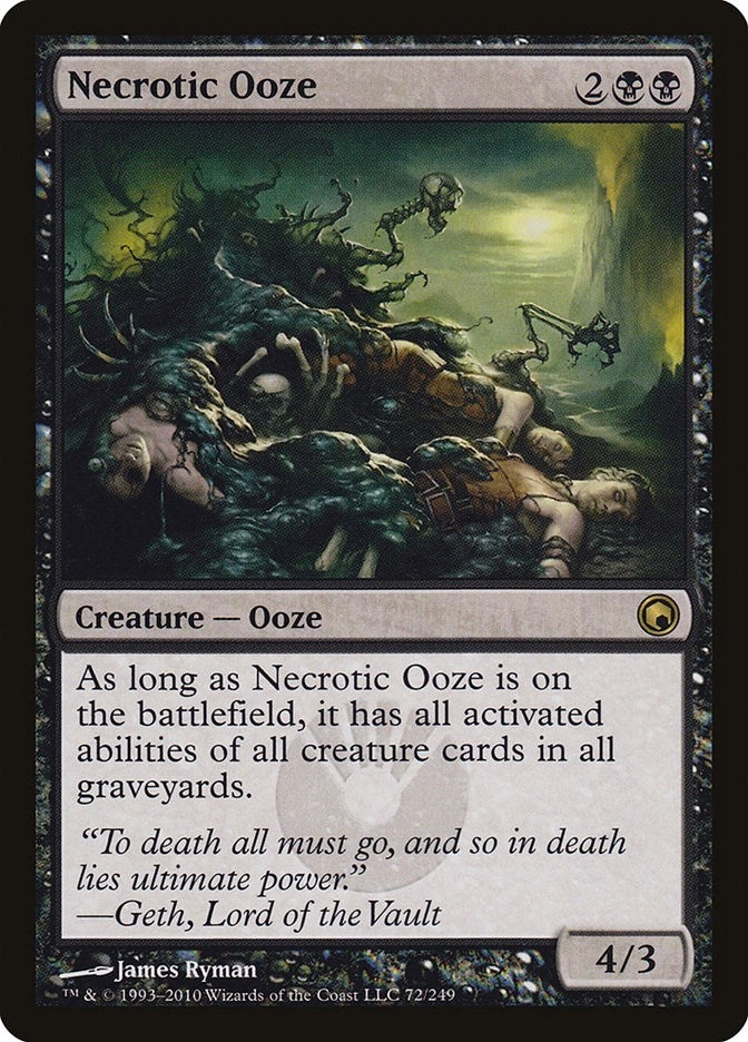 Image for Necrotic Ooze (72) - Magic: The Gathering
