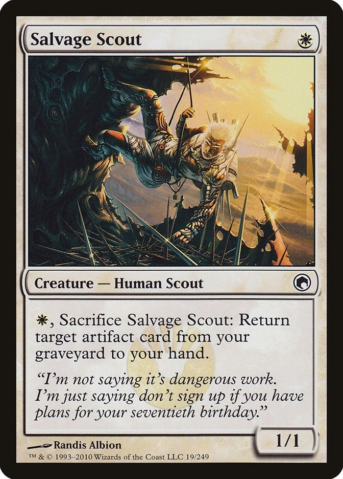Image for Salvage Scout (19) (SOM) - Magic: The Gathering