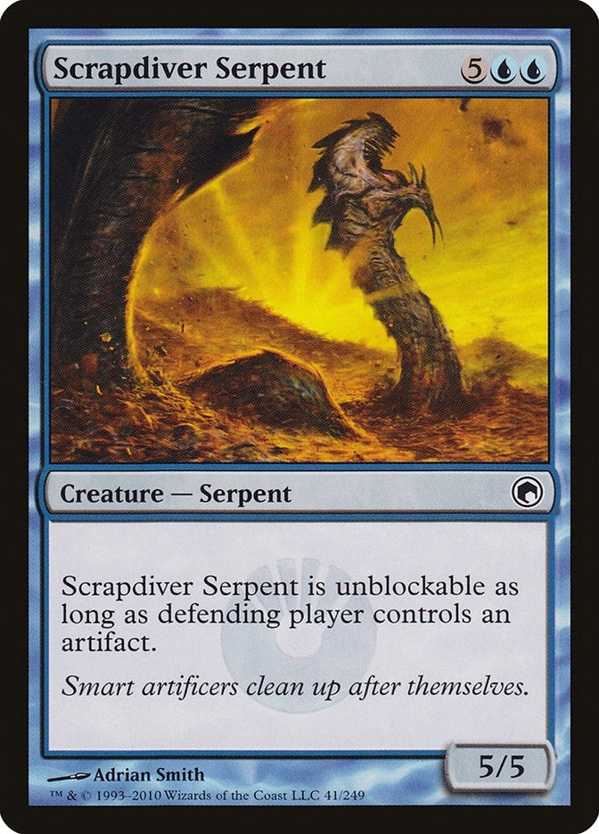 Image for Scrapdiver Serpent (41) (SOM) - Magic: The Gathering