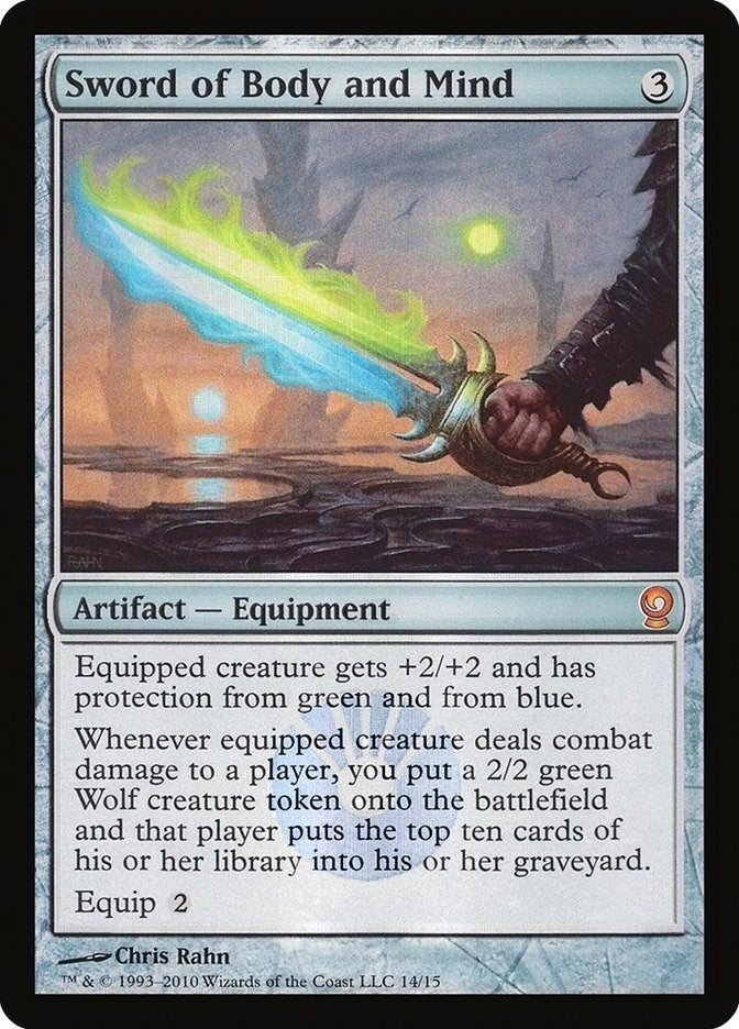 Image for Sword of Body and Mind (14) (V10) - Magic: The Gathering