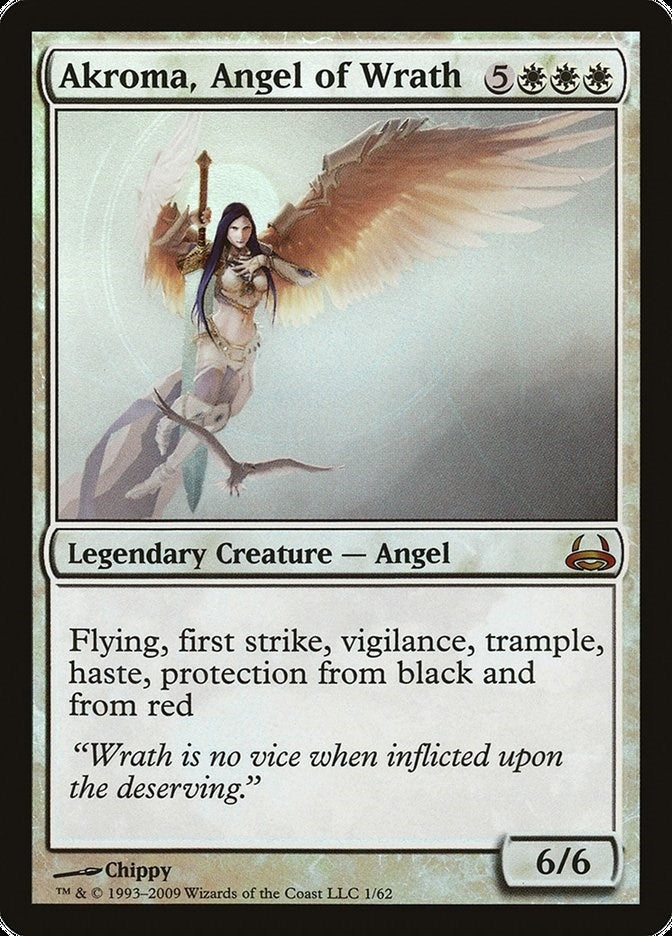 Image for Akroma, Angel of Wrath (1) (DDC) - Magic: The Gathering
