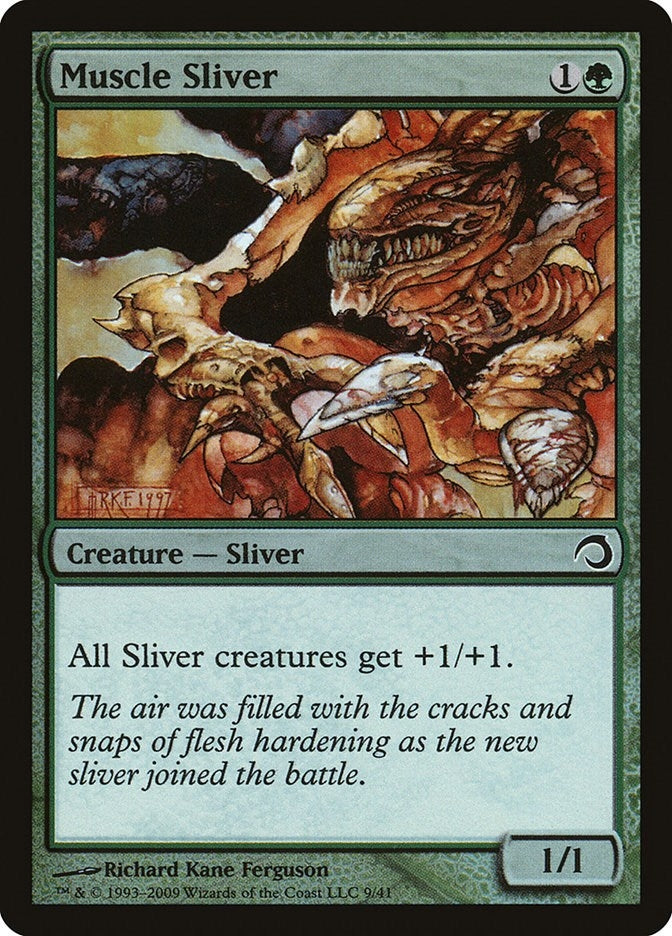 Image for Muscle Sliver (9) - Magic: The Gathering