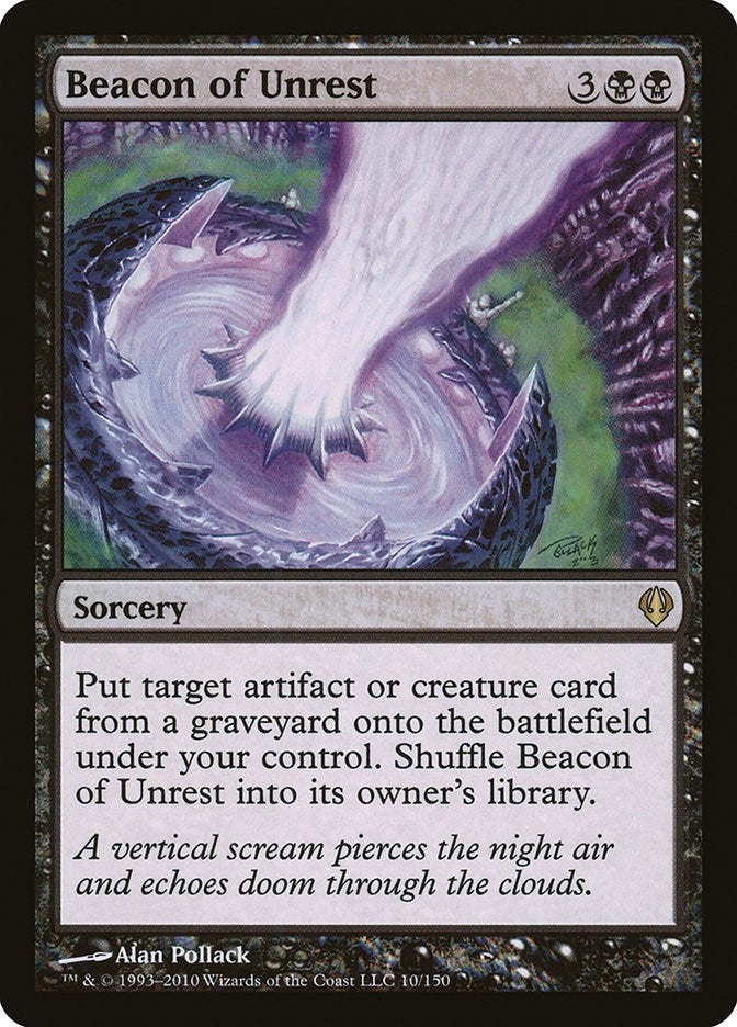 Image for Beacon of Unrest (10) (ARC) - Magic: The Gathering