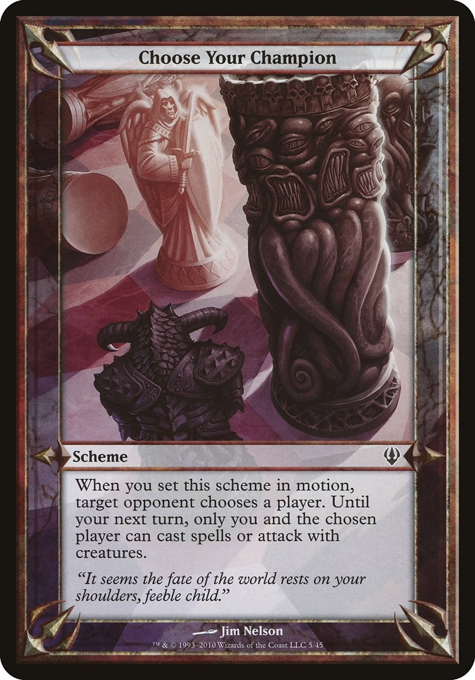 Image for Choose Your Champion (Archenemy) - Magic: The Gathering