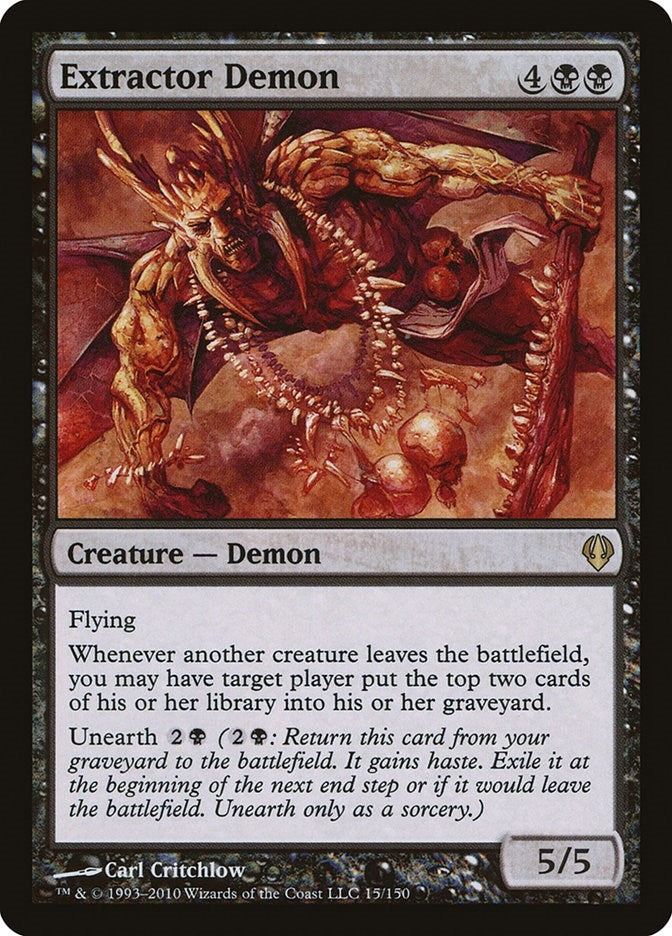 Image for Extractor Demon (15) (ARC) - Magic: The Gathering