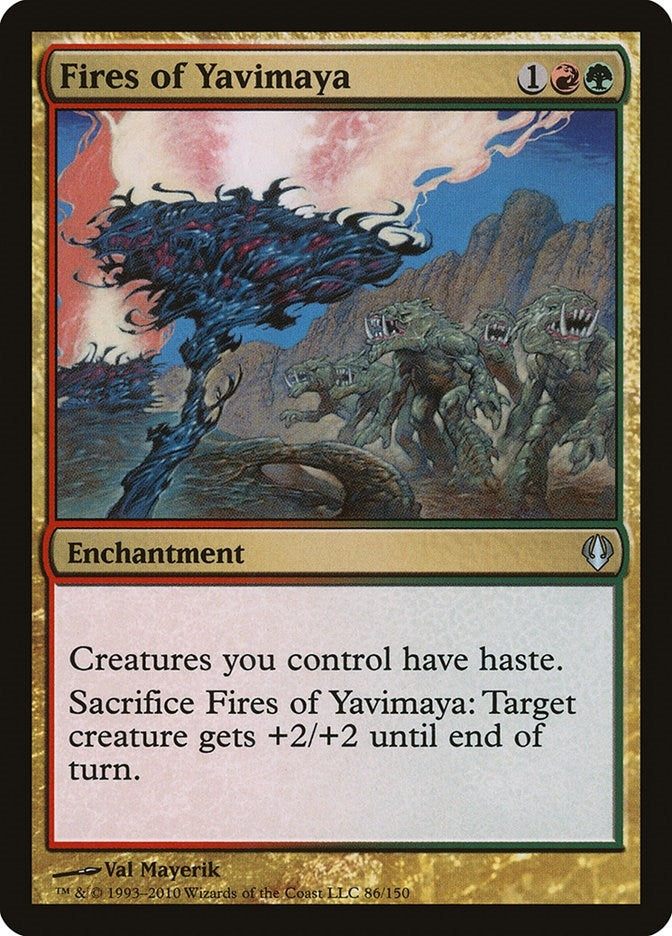 Image for Fires of Yavimaya (86) (ARC) - Magic: The Gathering