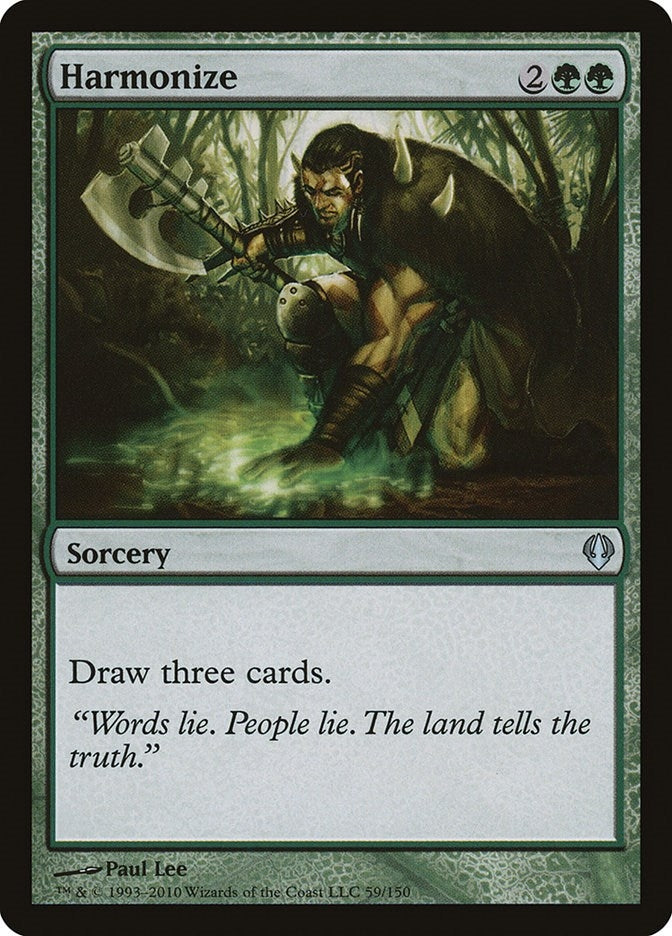 Image for Harmonize (59) (ARC) - Magic: The Gathering