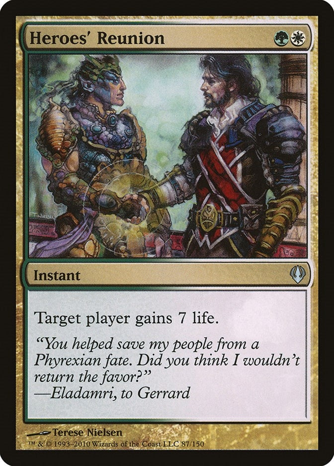 Image for Heroes' Reunion (87) (ARC) - Magic: The Gathering