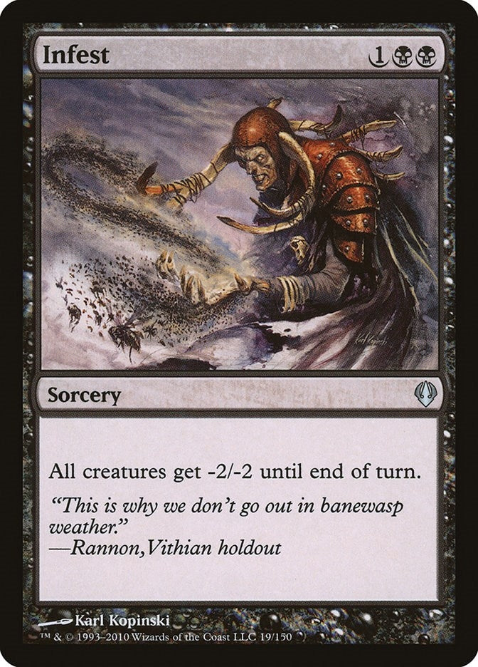 Image for Infest (19) (ARC) - Magic: The Gathering