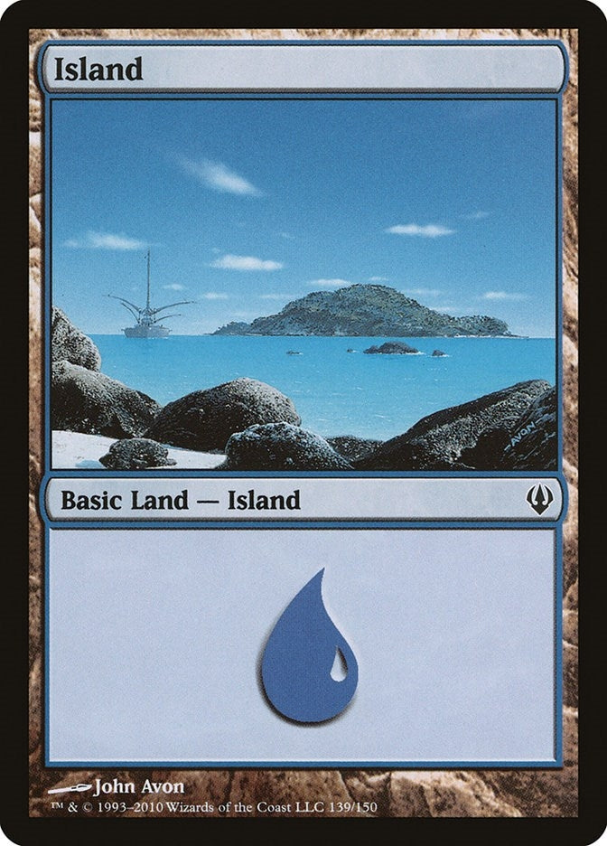 Image for Island (139) (139) (ARC) - Magic: The Gathering
