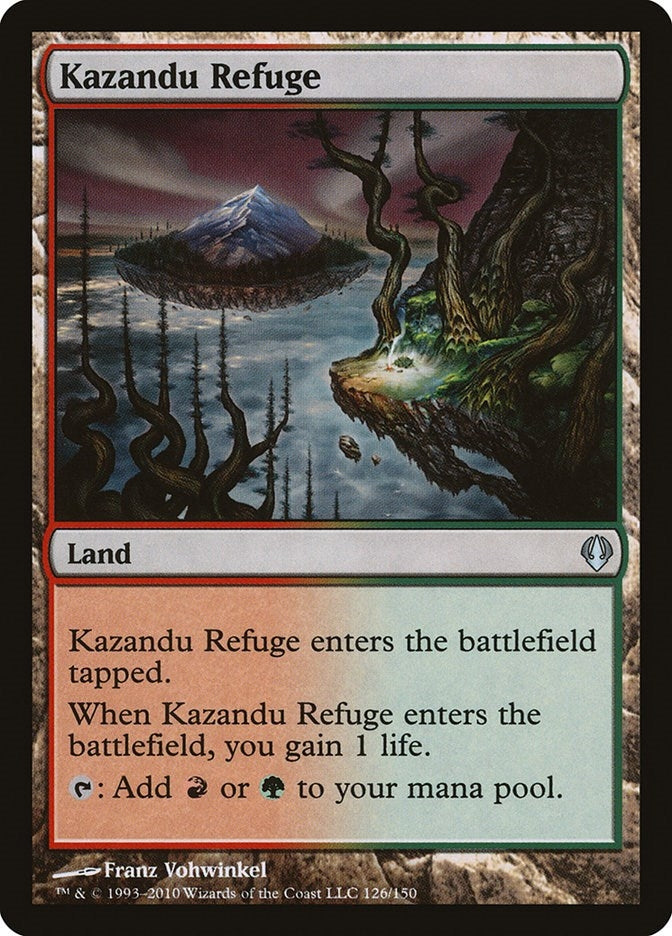 Image for Kazandu Refuge (126) (ARC) - Magic: The Gathering