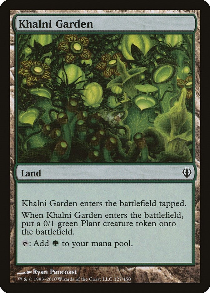 Image for Khalni Garden (127) (ARC) - Magic: The Gathering