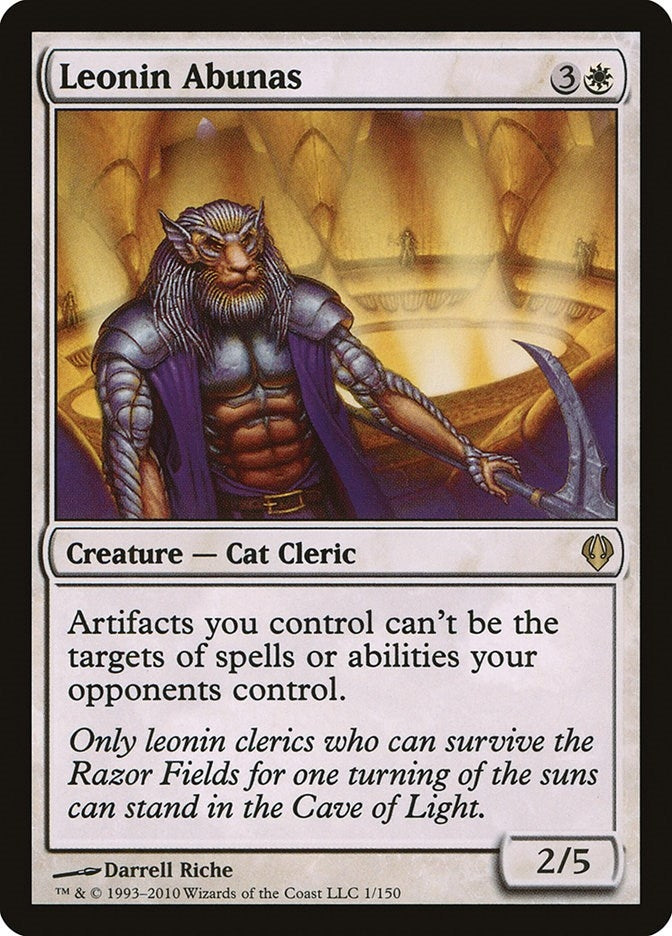 Image for Leonin Abunas (1) (ARC) - Magic: The Gathering