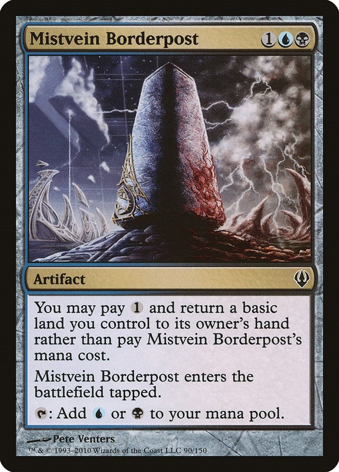 Image for Mistvein Borderpost (90) (ARC) - Magic: The Gathering