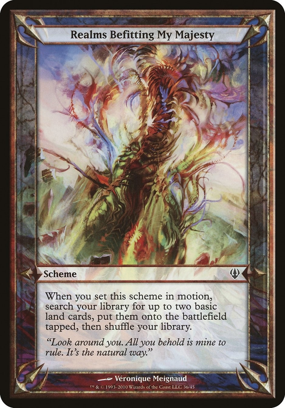 Image for Realms Befitting My Majesty (Archenemy) - Magic: The Gathering