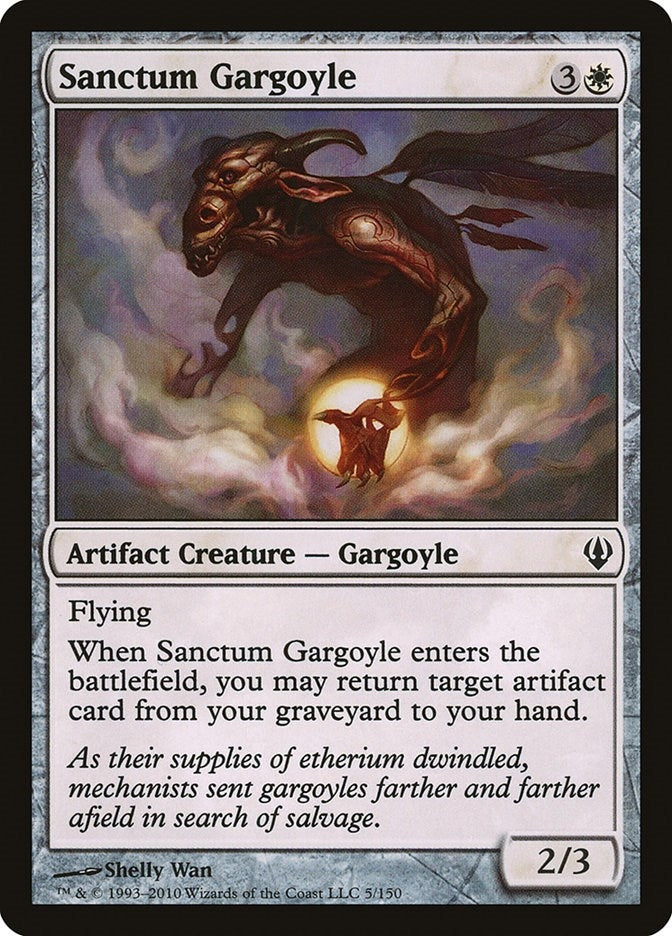Image for Sanctum Gargoyle (5) (ARC) - Magic: The Gathering