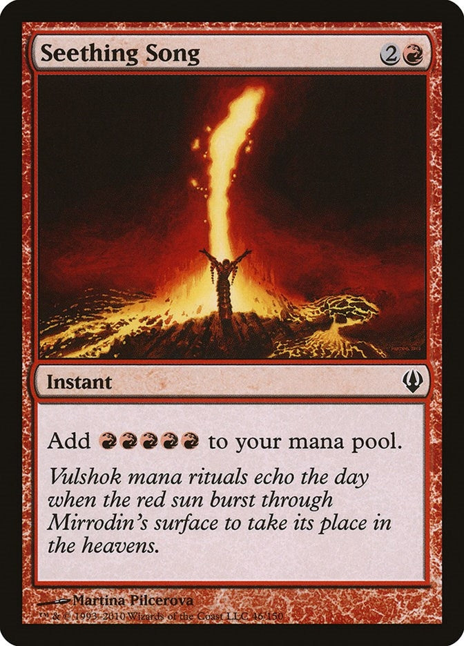 Image for Seething Song (46) (ARC) - Magic: The Gathering