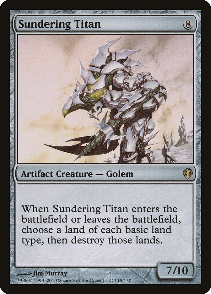Image for Sundering Titan (118) (ARC) - Magic: The Gathering