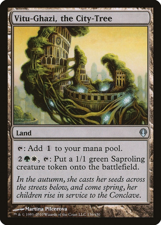 Image for Vitu-Ghazi, the City-Tree (136) (ARC) - Magic: The Gathering
