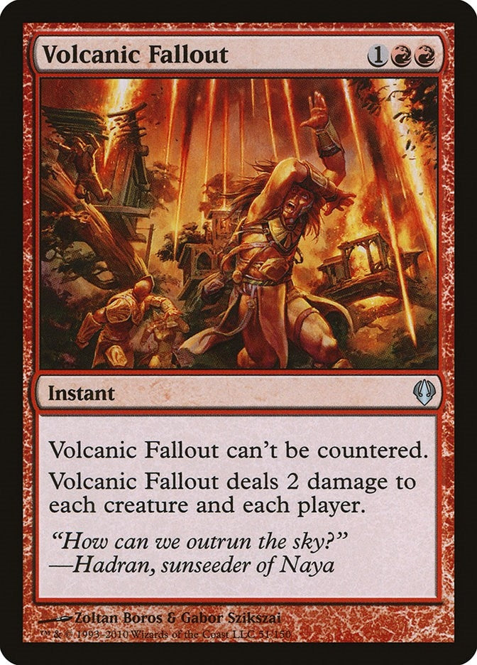 Image for Volcanic Fallout (51) (ARC) - Magic: The Gathering