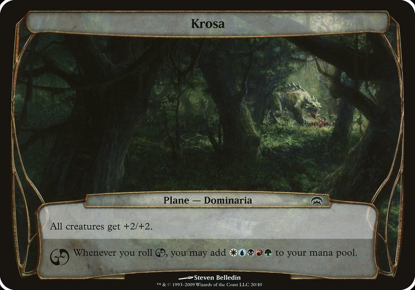 Image for Krosa (Planechase) - Magic: The Gathering