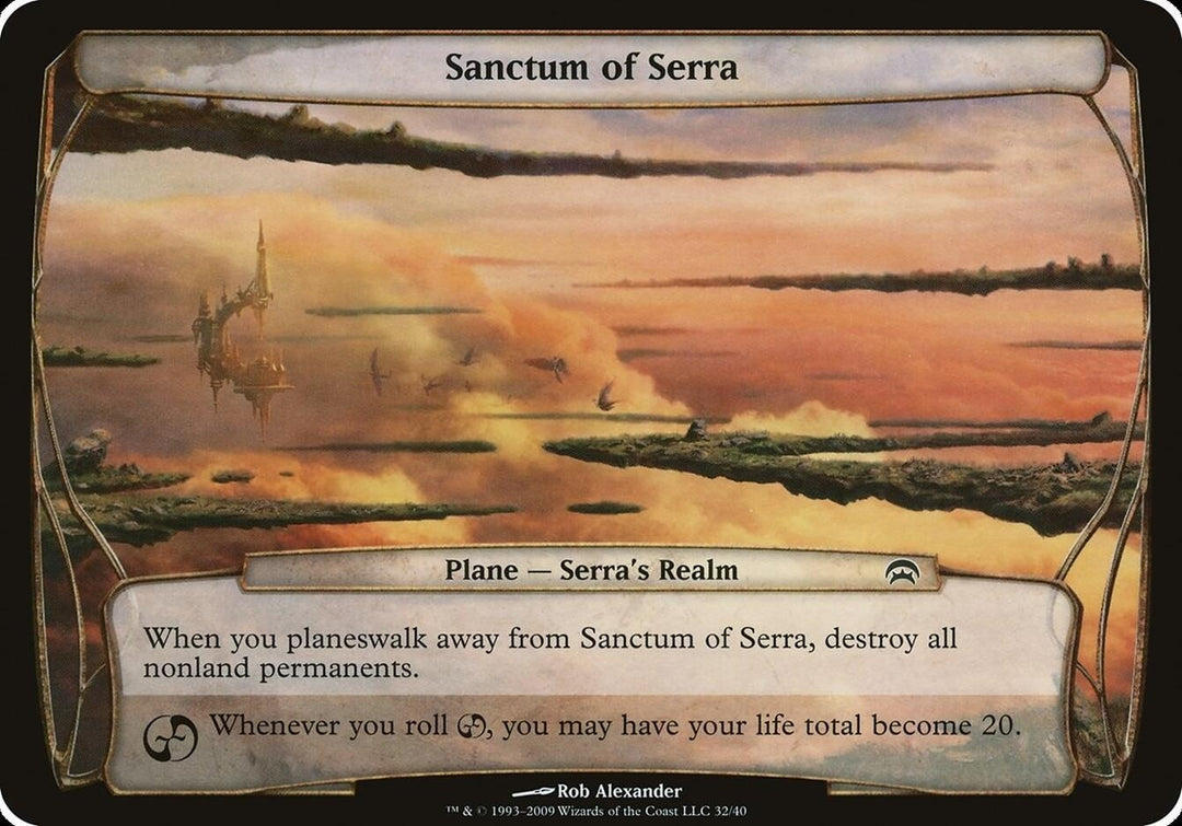 Image for Sanctum of Serra (Planechase) (OVER) - Magic: The Gathering