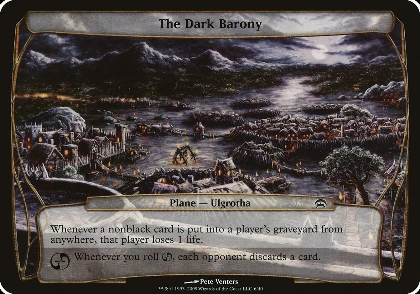 Image for The Dark Barony (Planechase) - Magic: The Gathering