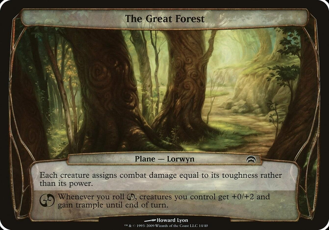 Image for The Great Forest (Planechase) (OVER) - Magic: The Gathering