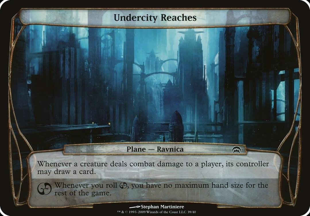 Image for Undercity Reaches (Planechase) (OVER) - Magic: The Gathering
