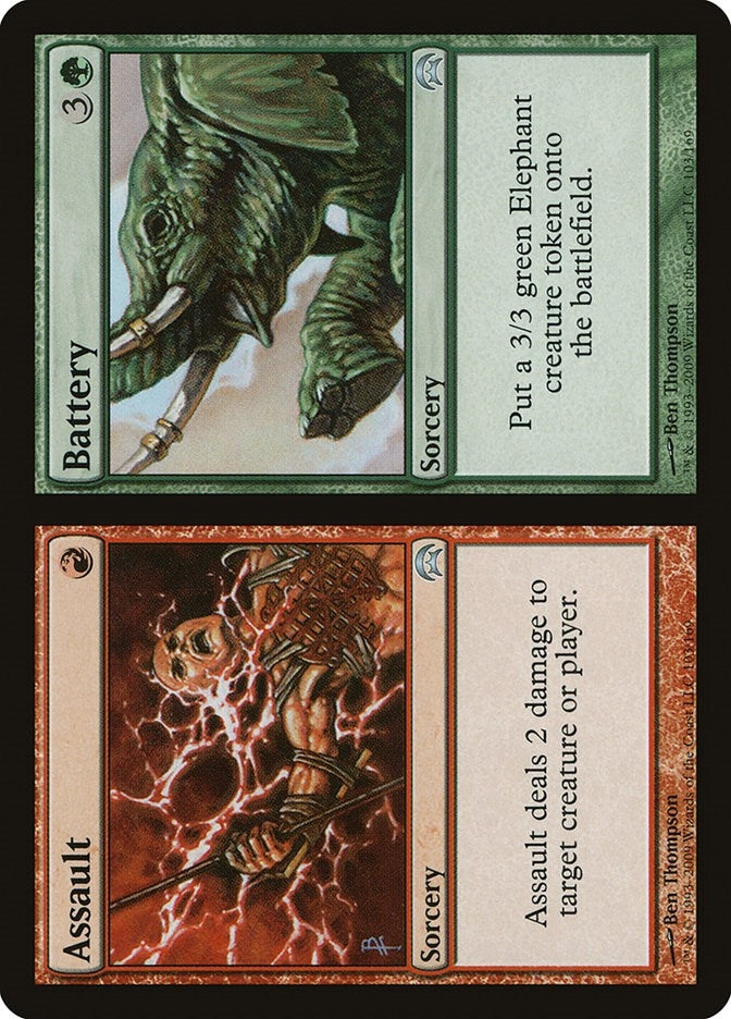 Image for Assault // Battery (103) (HOP) - Magic: The Gathering
