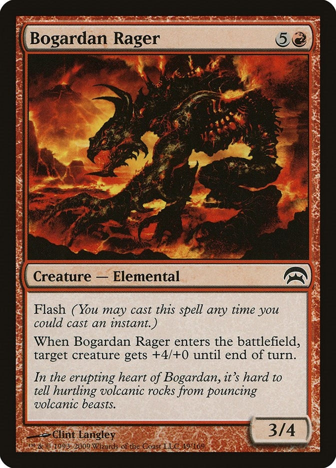 Image for Bogardan Rager (49) (HOP) - Magic: The Gathering